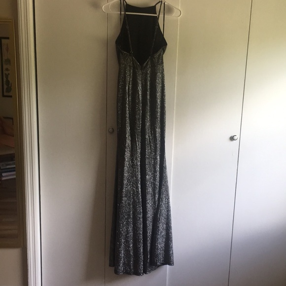 Forever21 | Halter Floor-length Glitter Gown - Picture 3 of 8